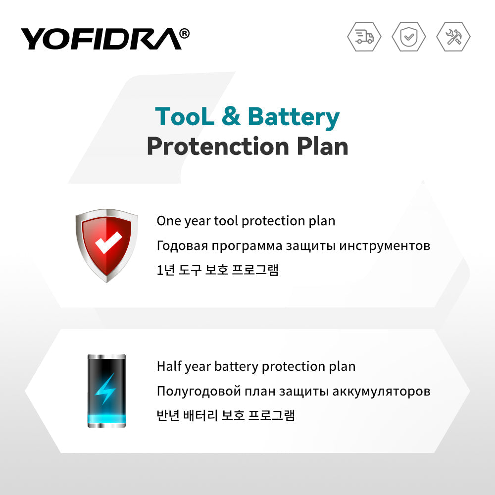 YOFIDRA 510mm Brushless Cordless Hedge Trimmer - Compatible with Makita 18V Batteries