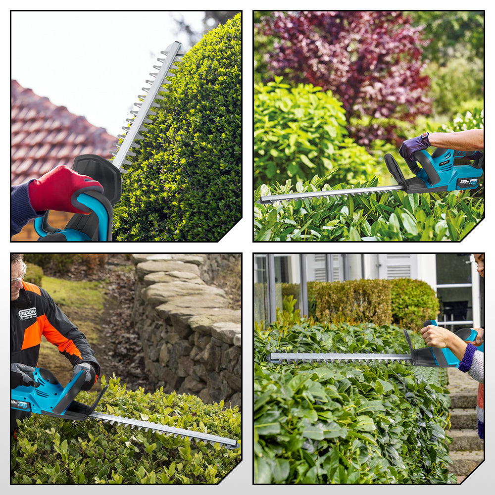 YOFIDRA 510mm Brushless Cordless Hedge Trimmer - Compatible with Makita 18V Batteries