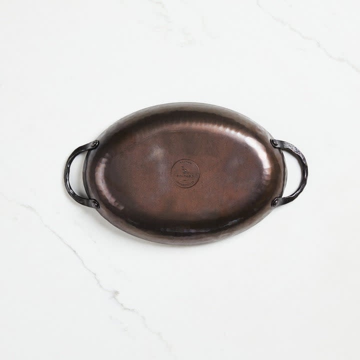 Smithey Carbon Steel Oval Roaster *Price includes $54 Tariff