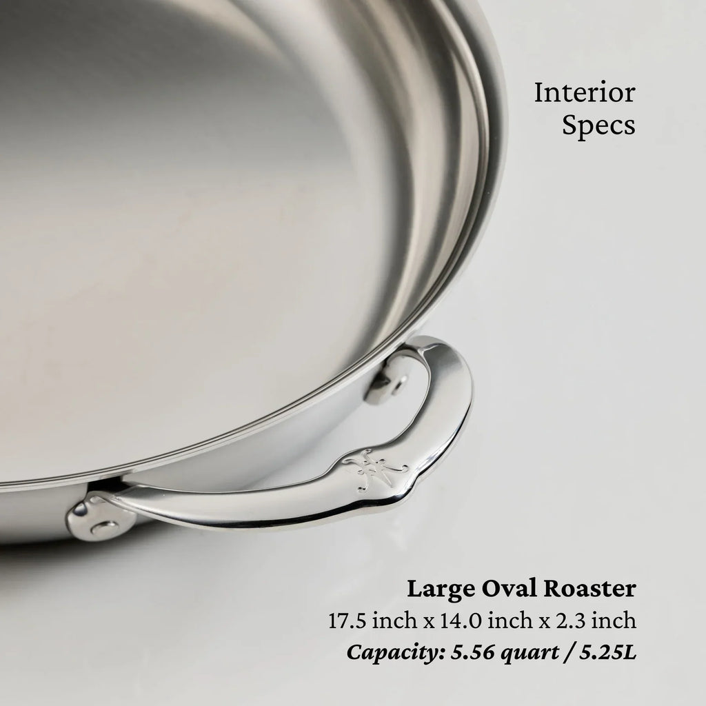 Hestan Provisions Stainless Steel Large Au Gratin 36cm