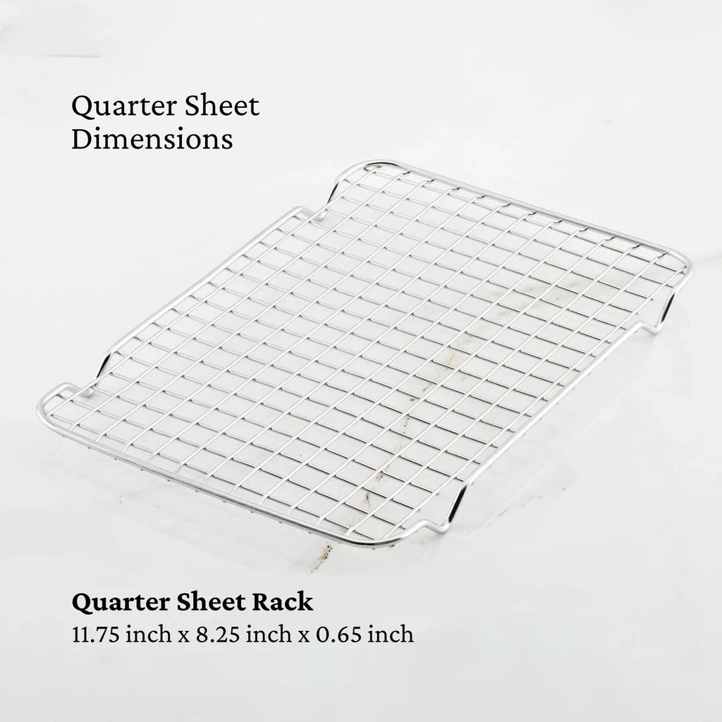 Hestan Provisions Ovenbond Stainless Steel 1/4 Sheet Rack (9x12)