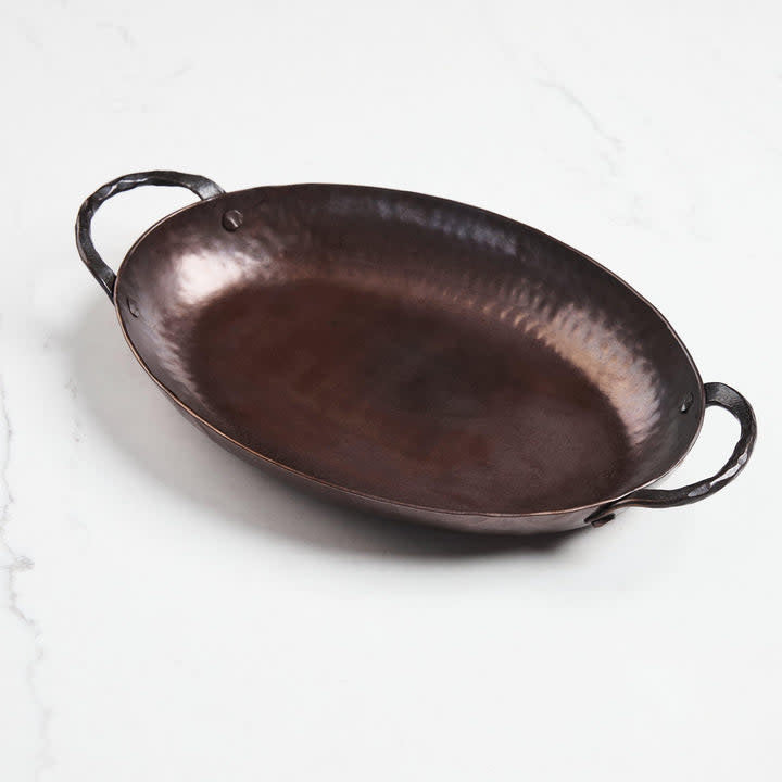 Smithey Carbon Steel Oval Roaster *Price includes $54 Tariff