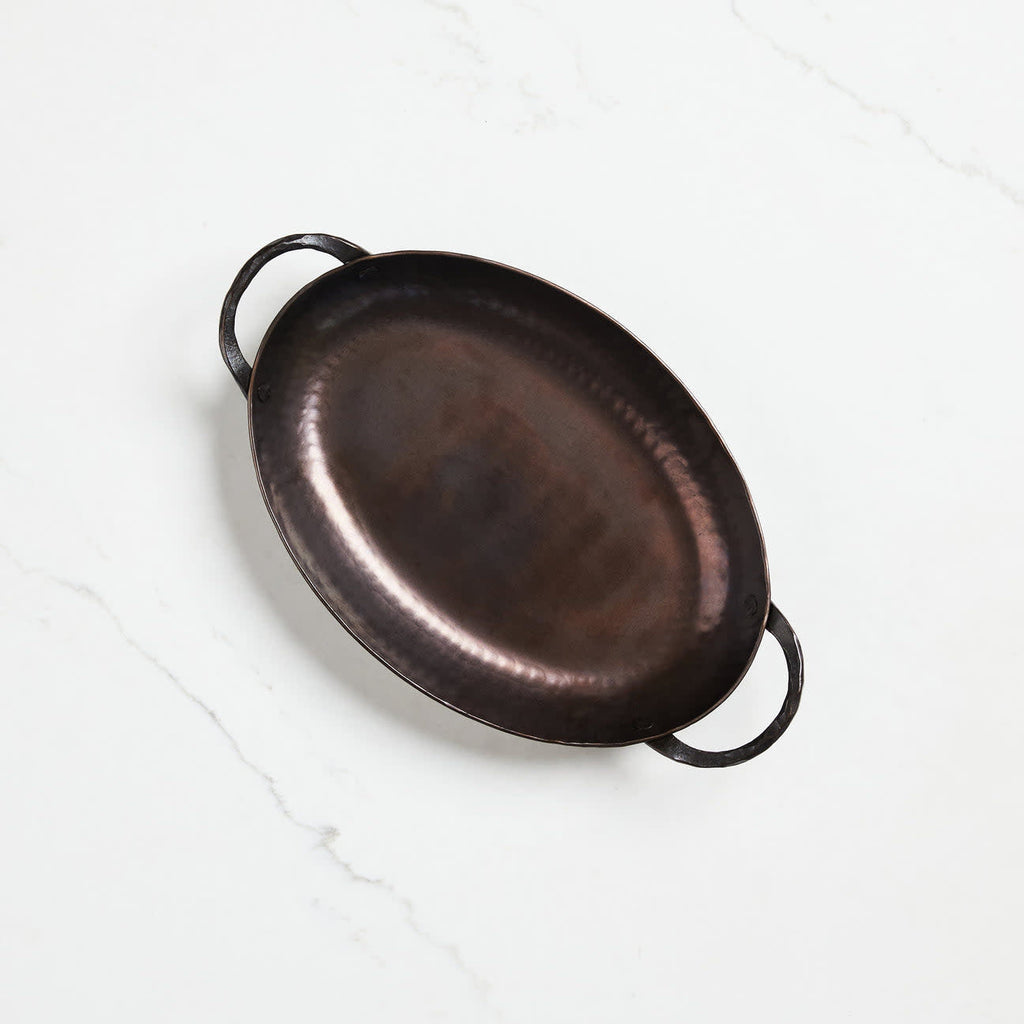 Smithey Carbon Steel Oval Roaster *Price includes $54 Tariff