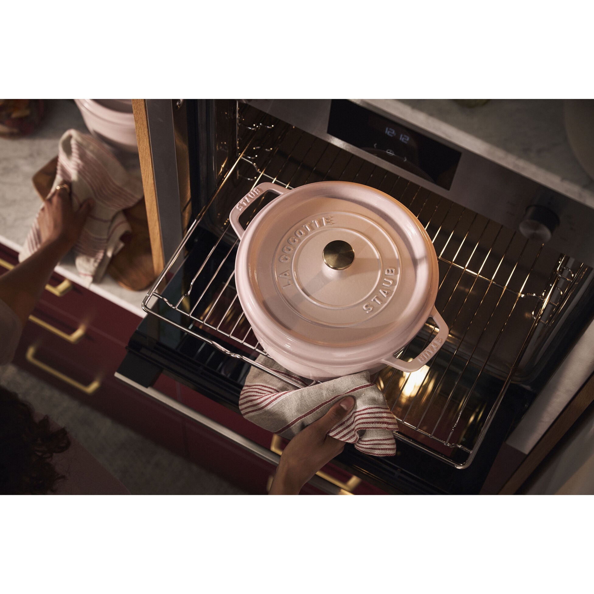 Staub Round Cocotte 3.7L / 4-Qt Sorbet Rose