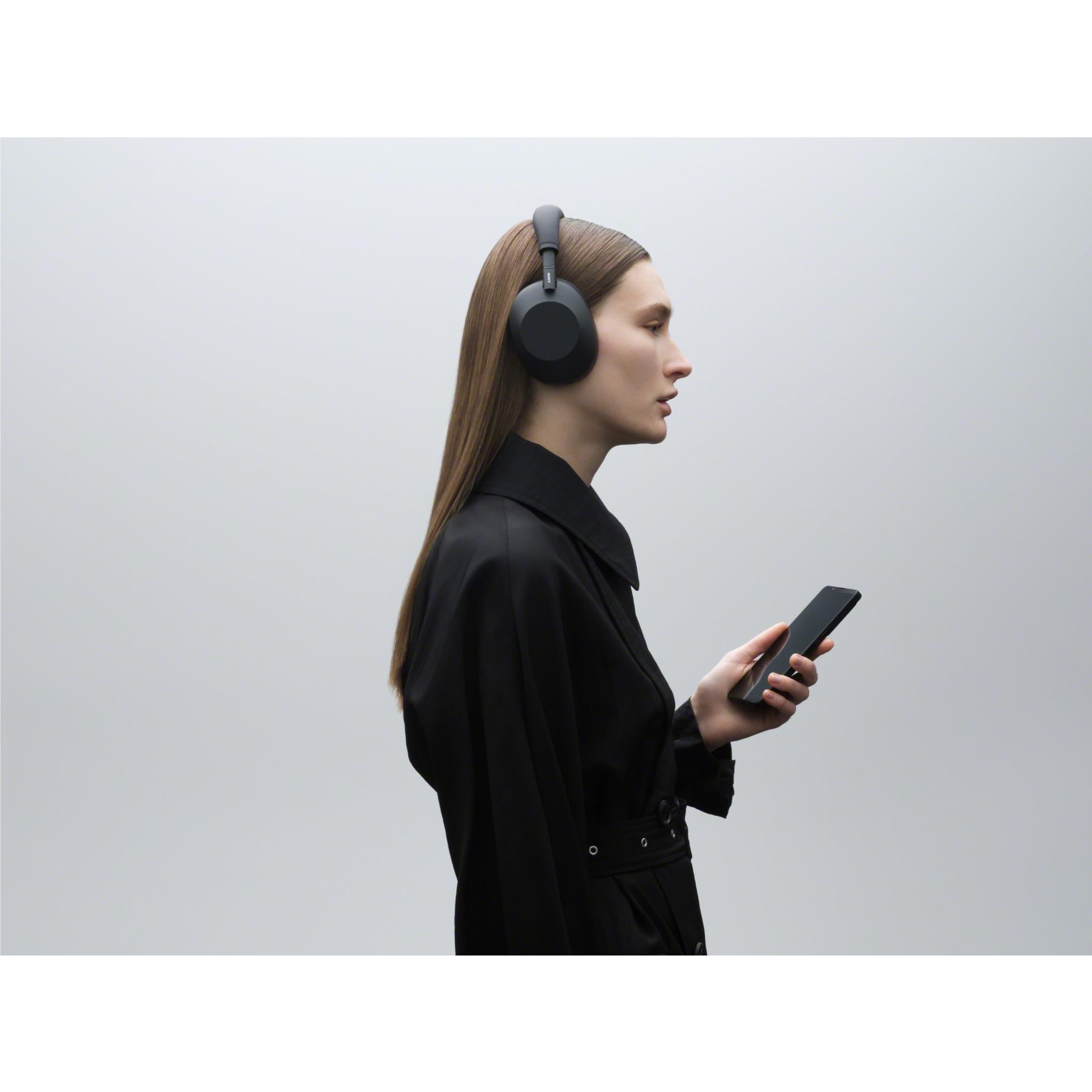 Sony WH-1000XM6 Premium Noise Cancelling Over-Ear Headphones (Black)
