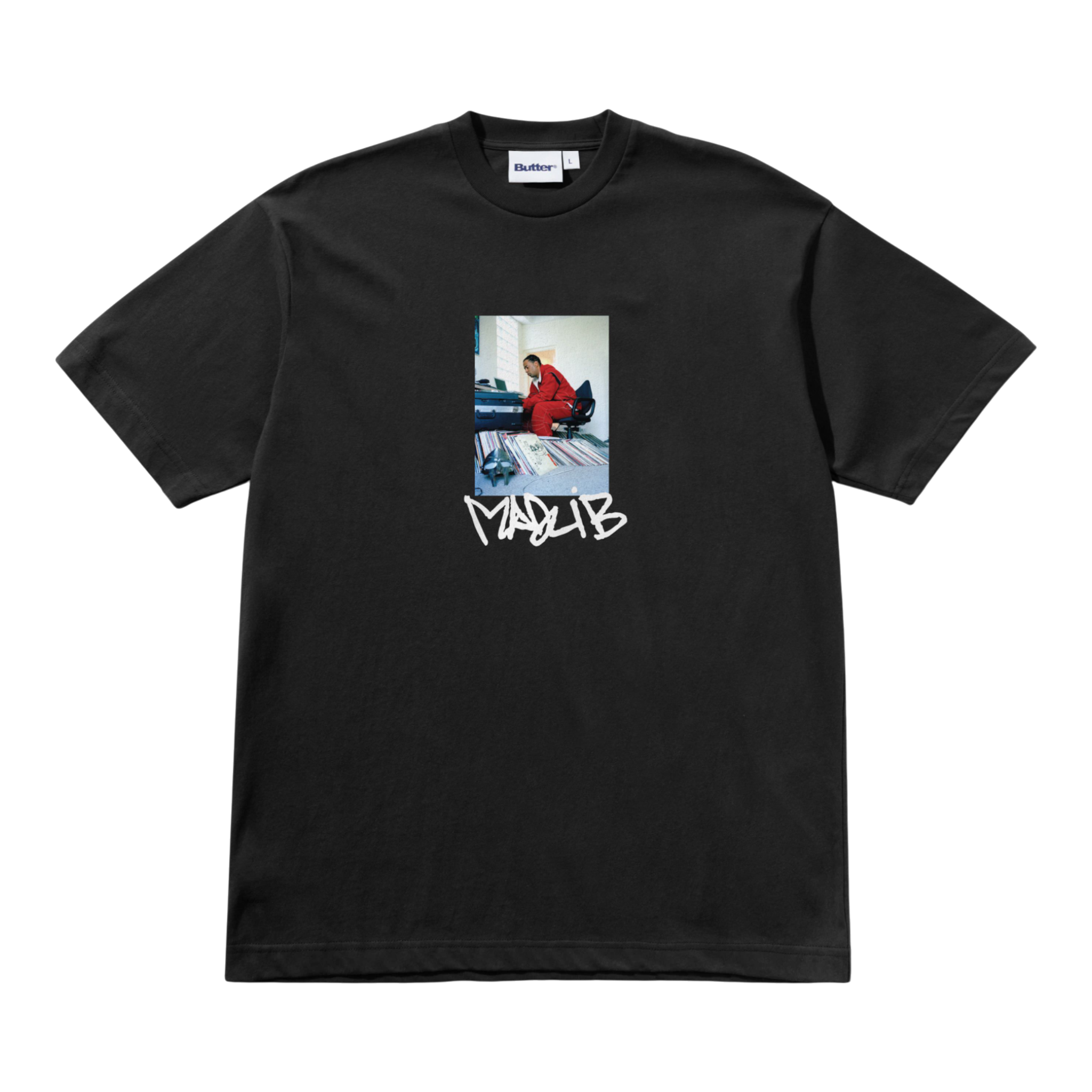 Butter Goods x Madlib - Bomb Shelter T-Shirt - Black