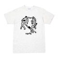 Skate Cafe Dance Circle T-Shirt - Ash Heather