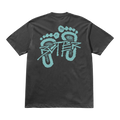 Butter Goods - Footprints T-Shirt - Black