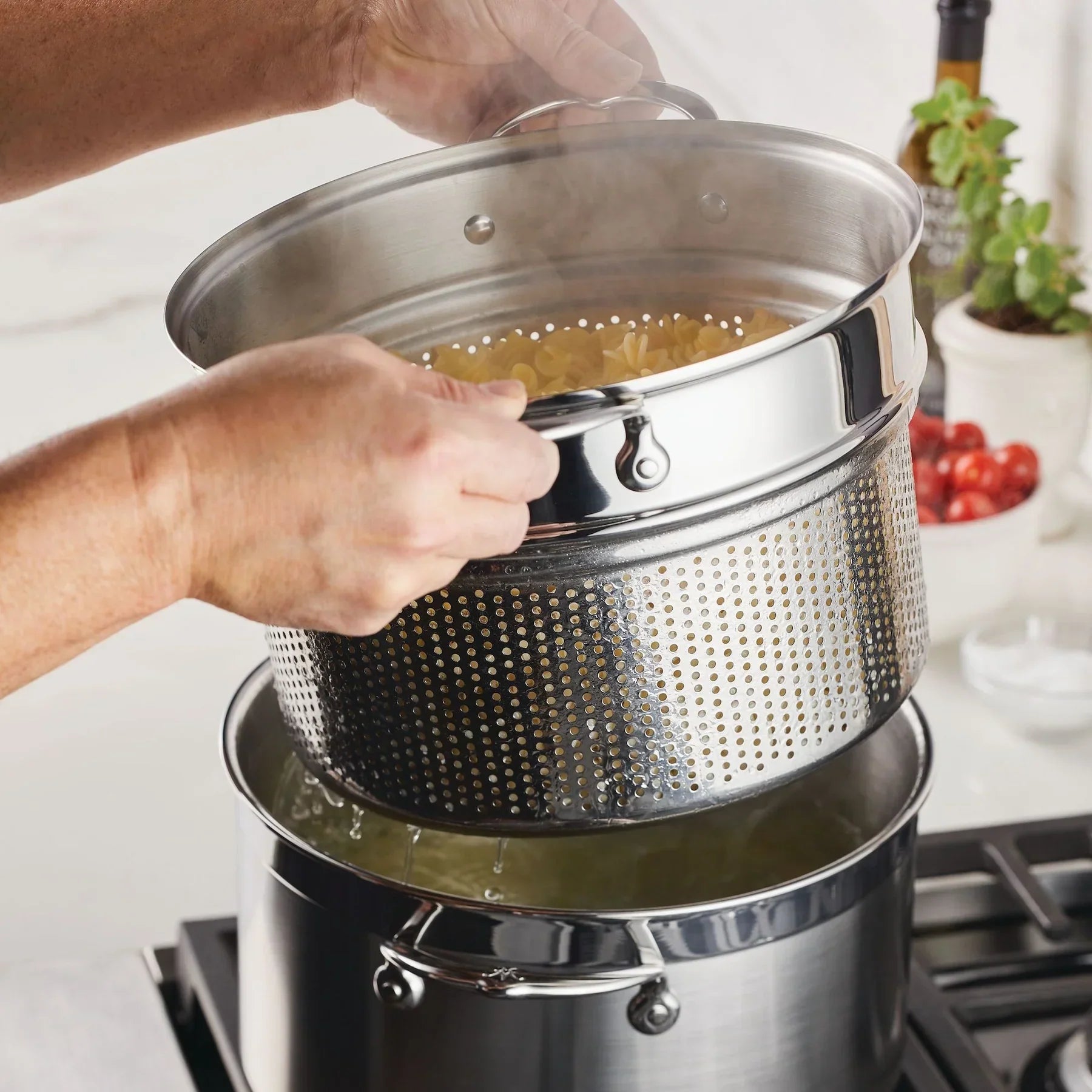 Hestan Provisions 8qt Pasta Pentola Insert