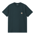 Carhartt WIP S/S Pocket T-Shirt - Deep Lagoon