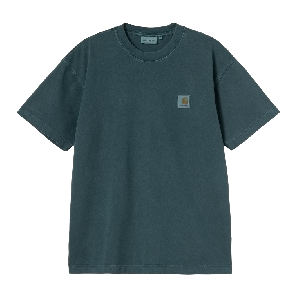 Carhartt WIP S/S Vista T-Shirt - Deep Lagoon Garment Dyed