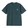 Carhartt WIP S/S Vista T-Shirt - Deep Lagoon Garment Dyed