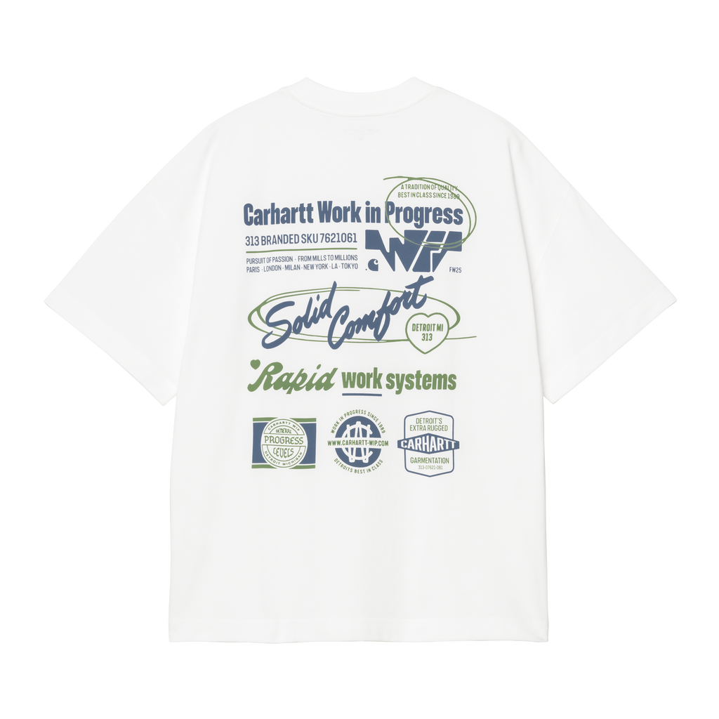 Carhartt WIP S/S Networks T-Shirt - White
