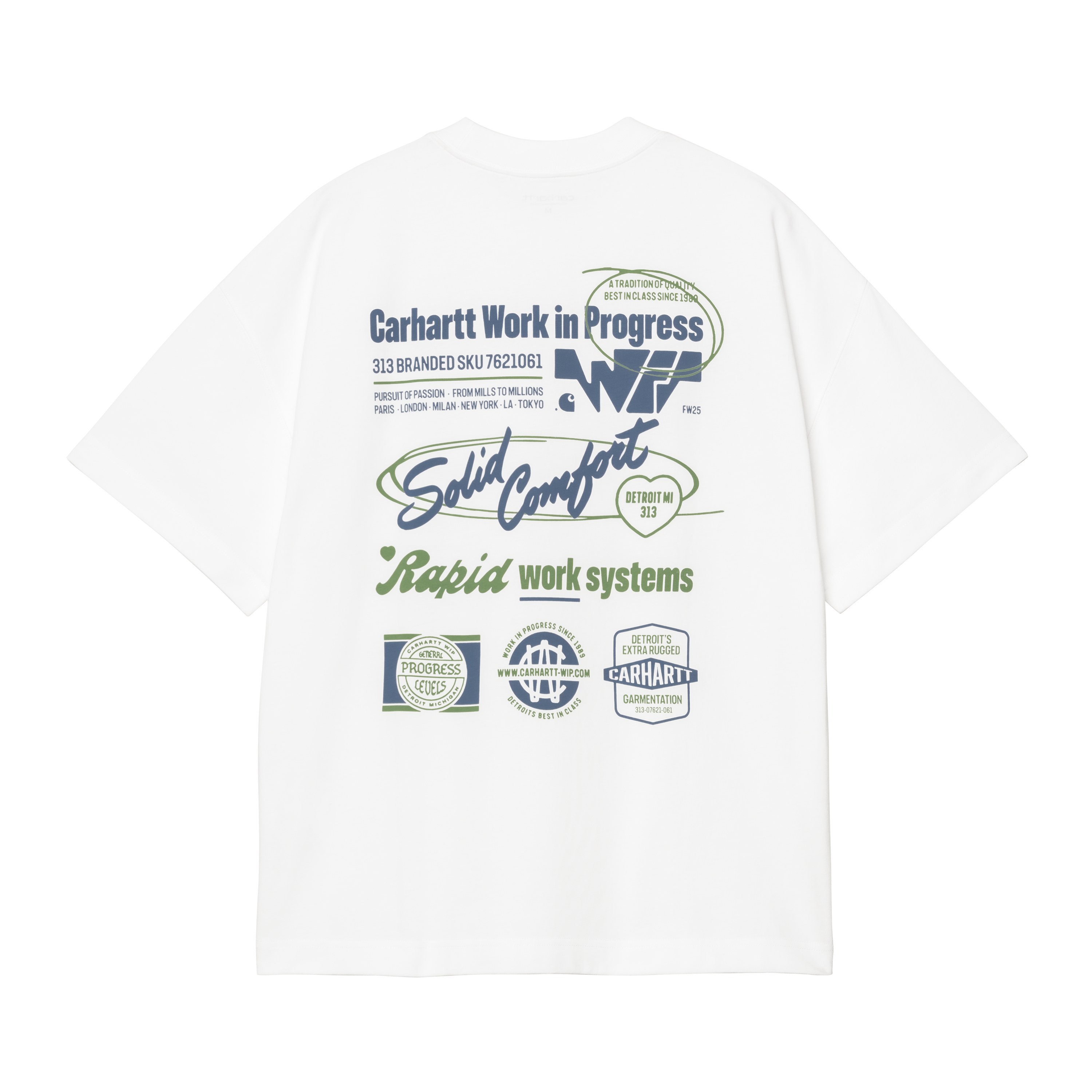 Carhartt WIP S/S Networks T-Shirt - White