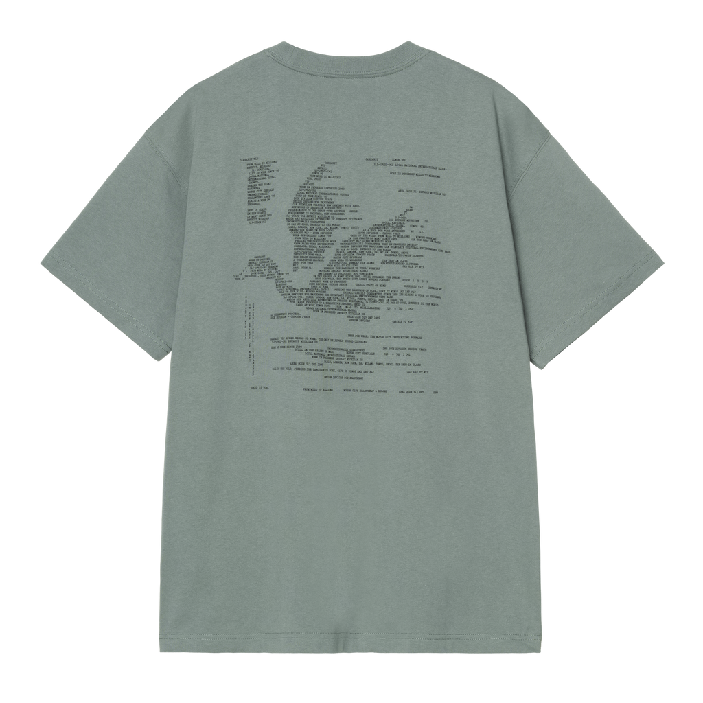 Carhartt WIP S/S Punched T-Shirt - Velvet Green