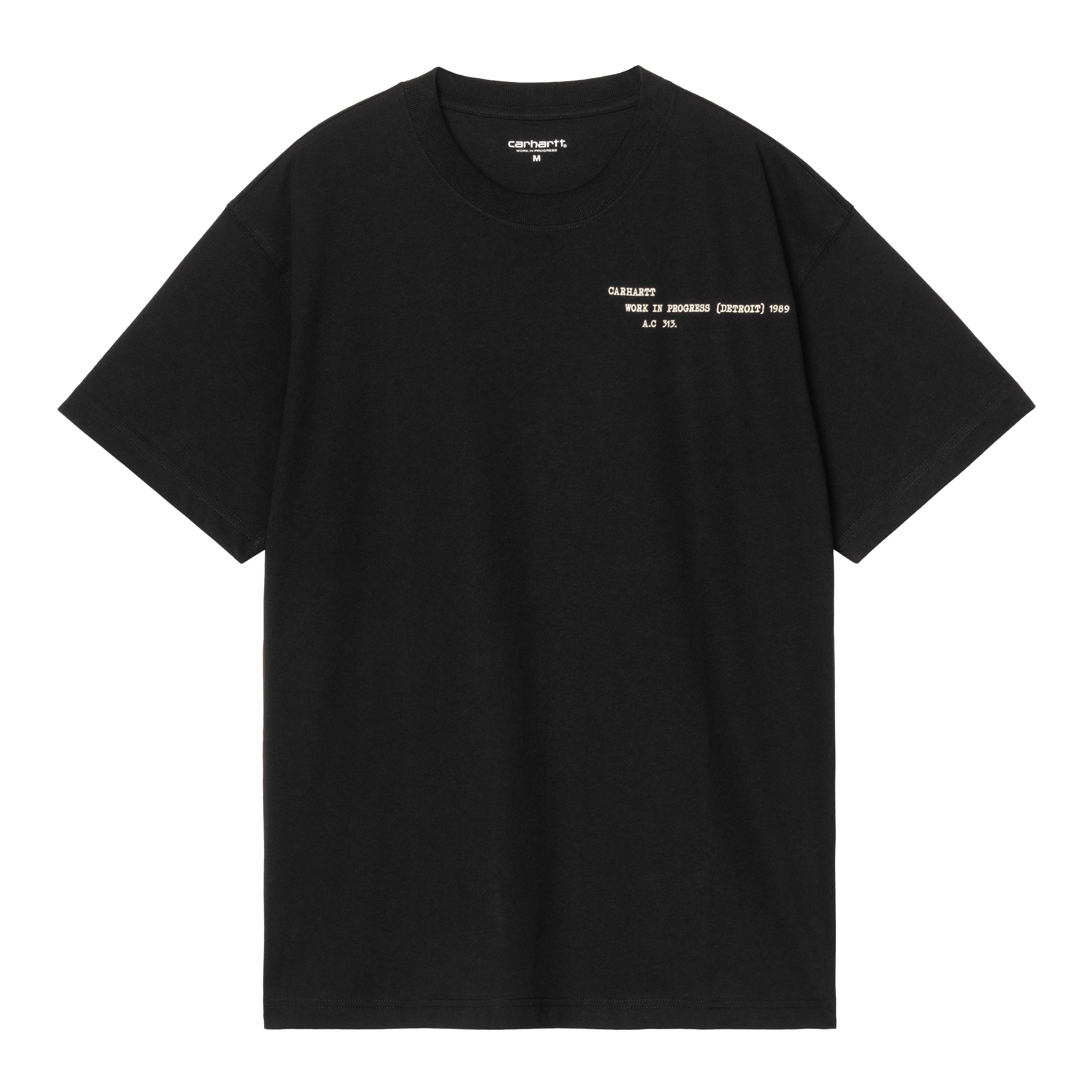 Carhartt WIP S/S Punched T-Shirt - Black