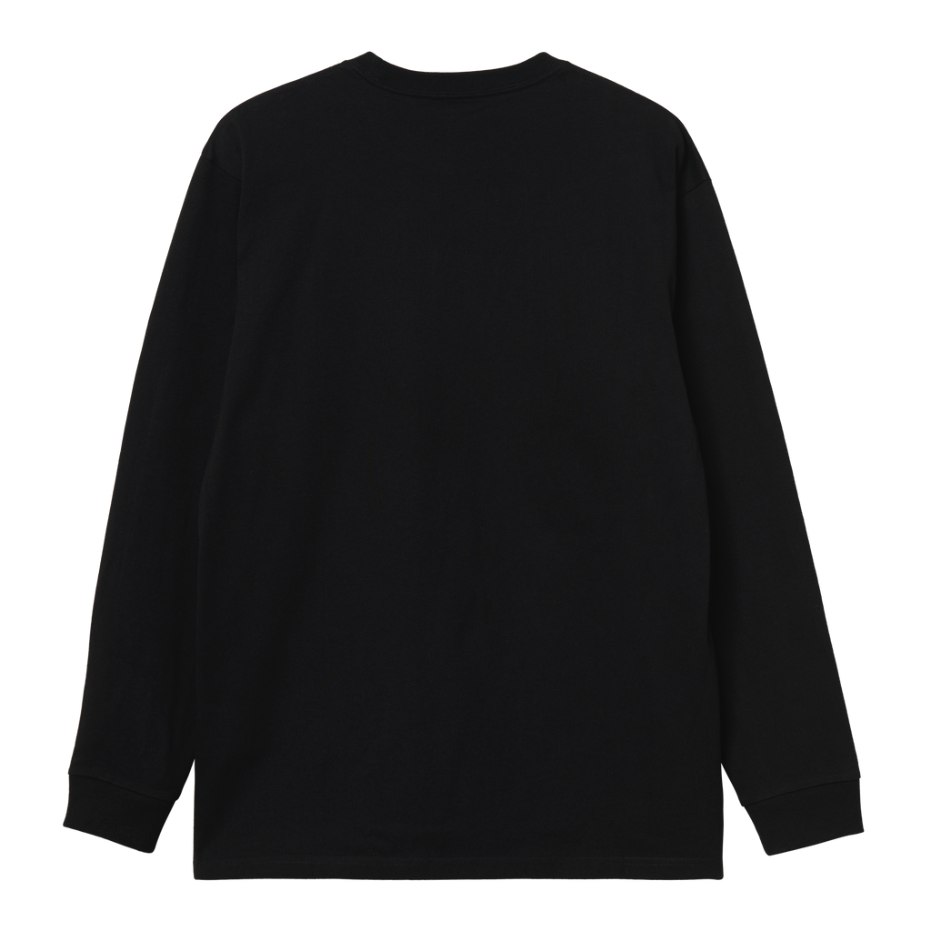 Carhartt WIP L/S Chase T-Shirt - Black / Gold