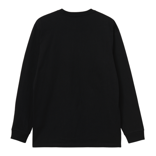 Carhartt WIP L/S Chase T-Shirt - Black / Gold