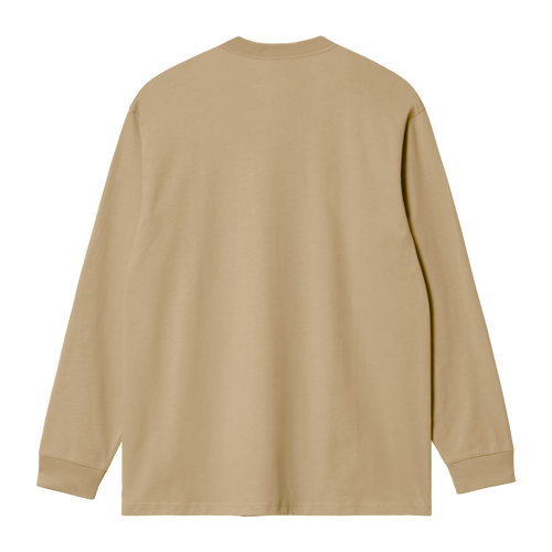 Carhartt WIP L/S Chase T-Shirt - Sable / Gold