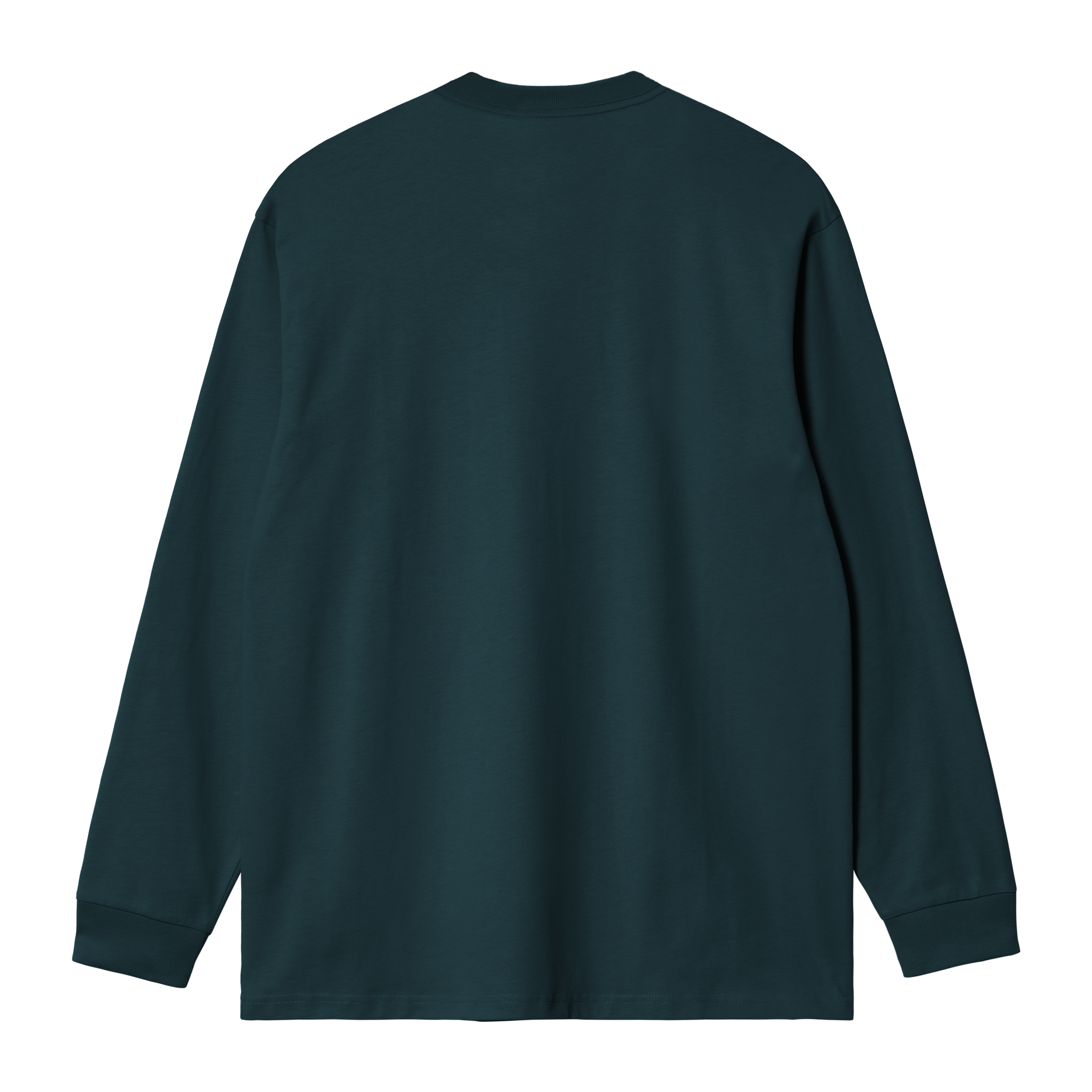 Carhartt WIP L/S Chase T-Shirt - Duck Blue / Gold