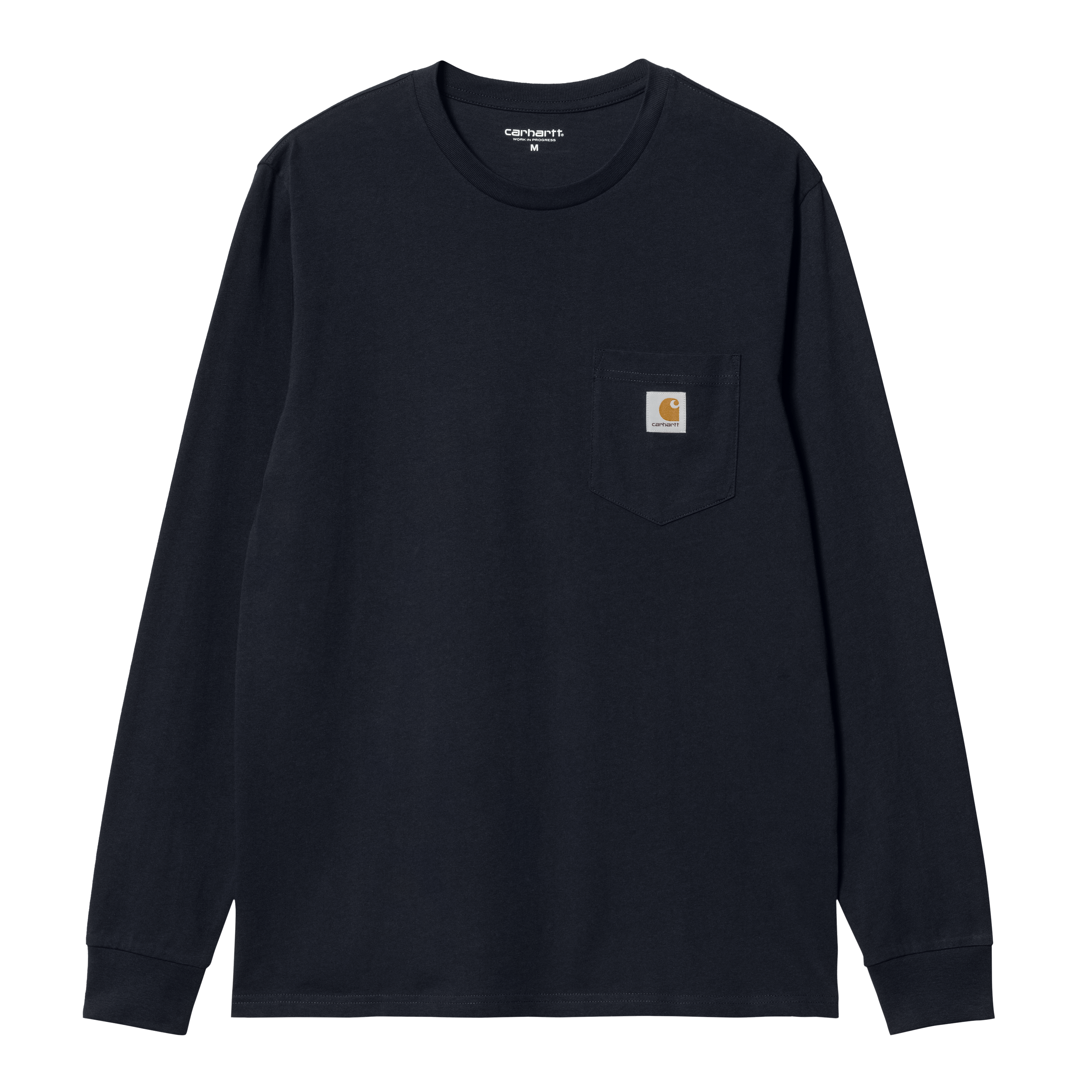 Carhartt WIP L/S Pocket T-Shirt - Dark Navy