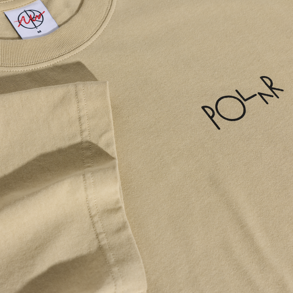 Polar Skate Co - No Complies Forever Tee - Sand