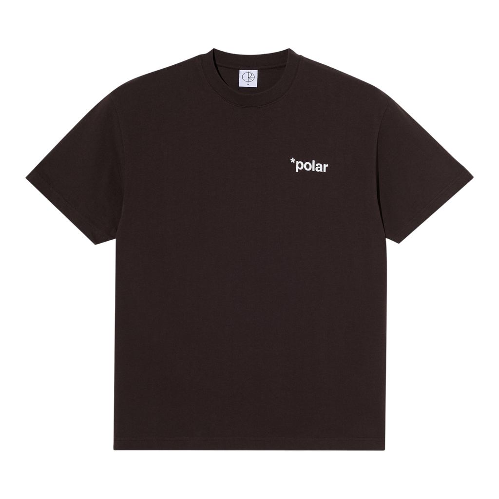 Polar Skate Co - Useless Wooden Dog Tee - Chocolate