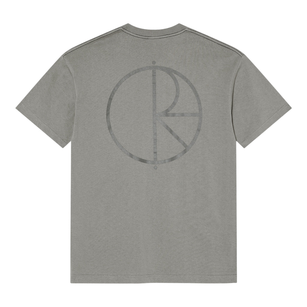 Polar Skate Co - Contrast Tee Stroke Logo - Grey