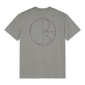 Polar Skate Co - Contrast Tee Stroke Logo - Grey