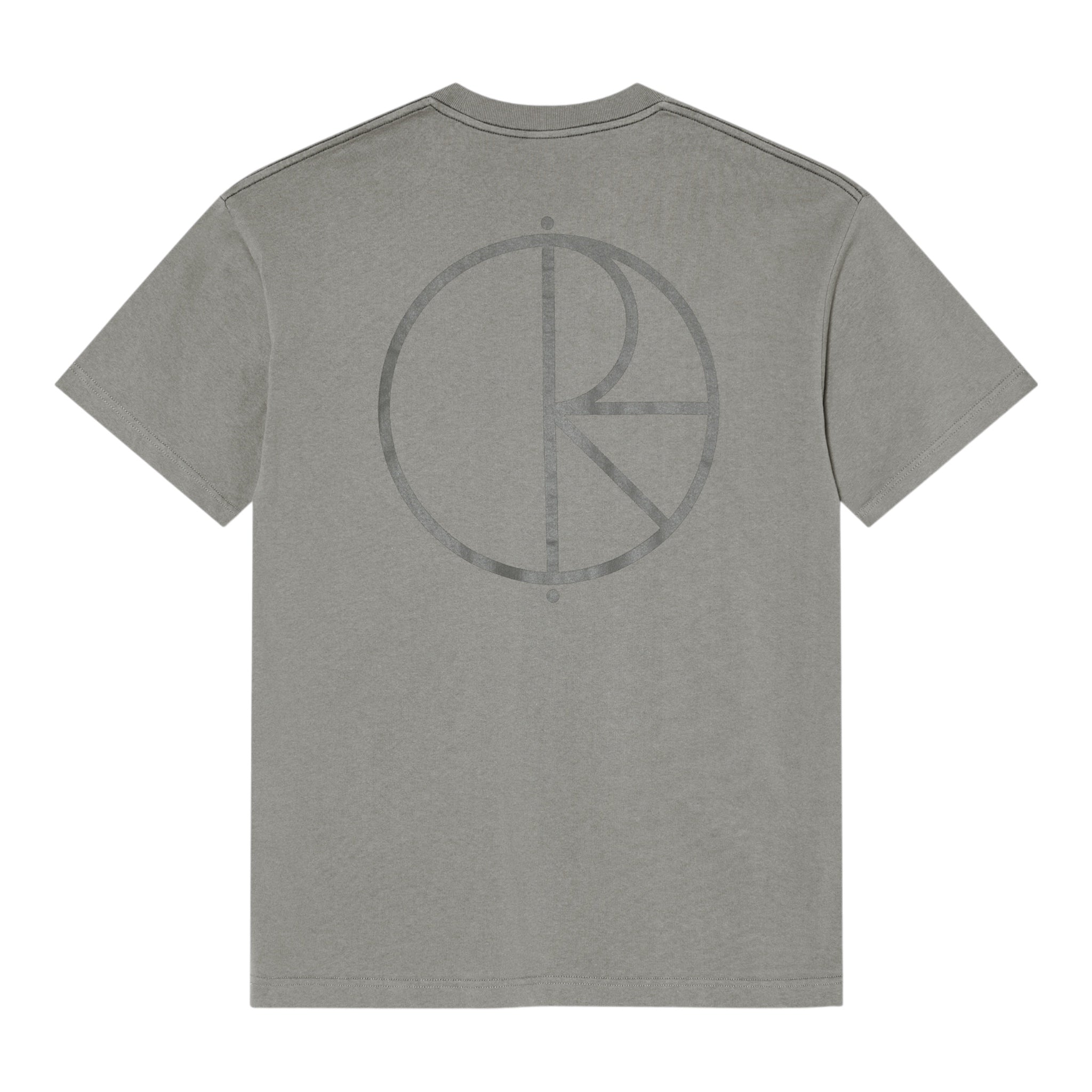 Polar Skate Co - Contrast Tee Stroke Logo - Grey