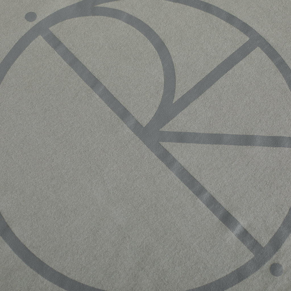 Polar Skate Co - Contrast Tee Stroke Logo - Grey