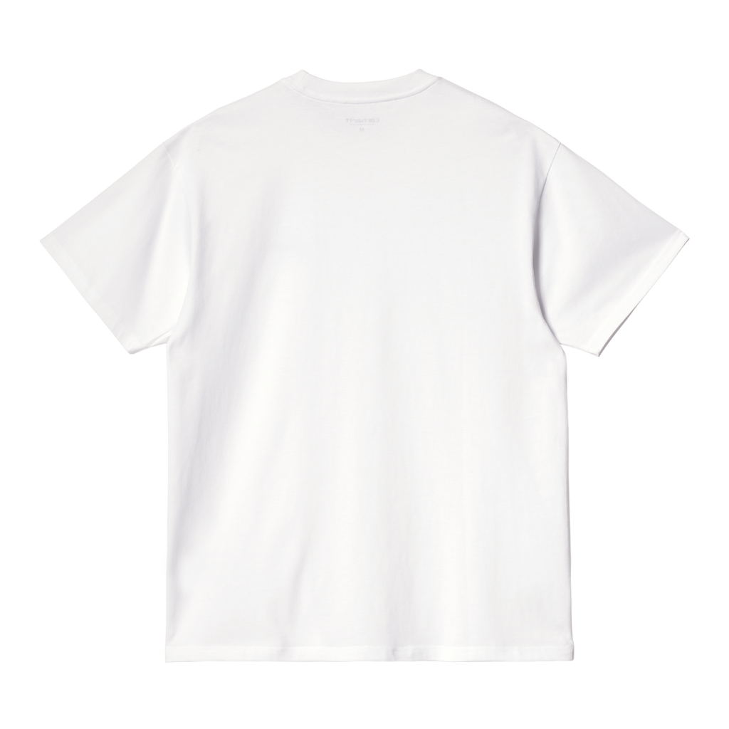 Carhartt WIP S/S American Script T-Shirt - White