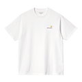 Carhartt WIP S/S American Script T-Shirt - White