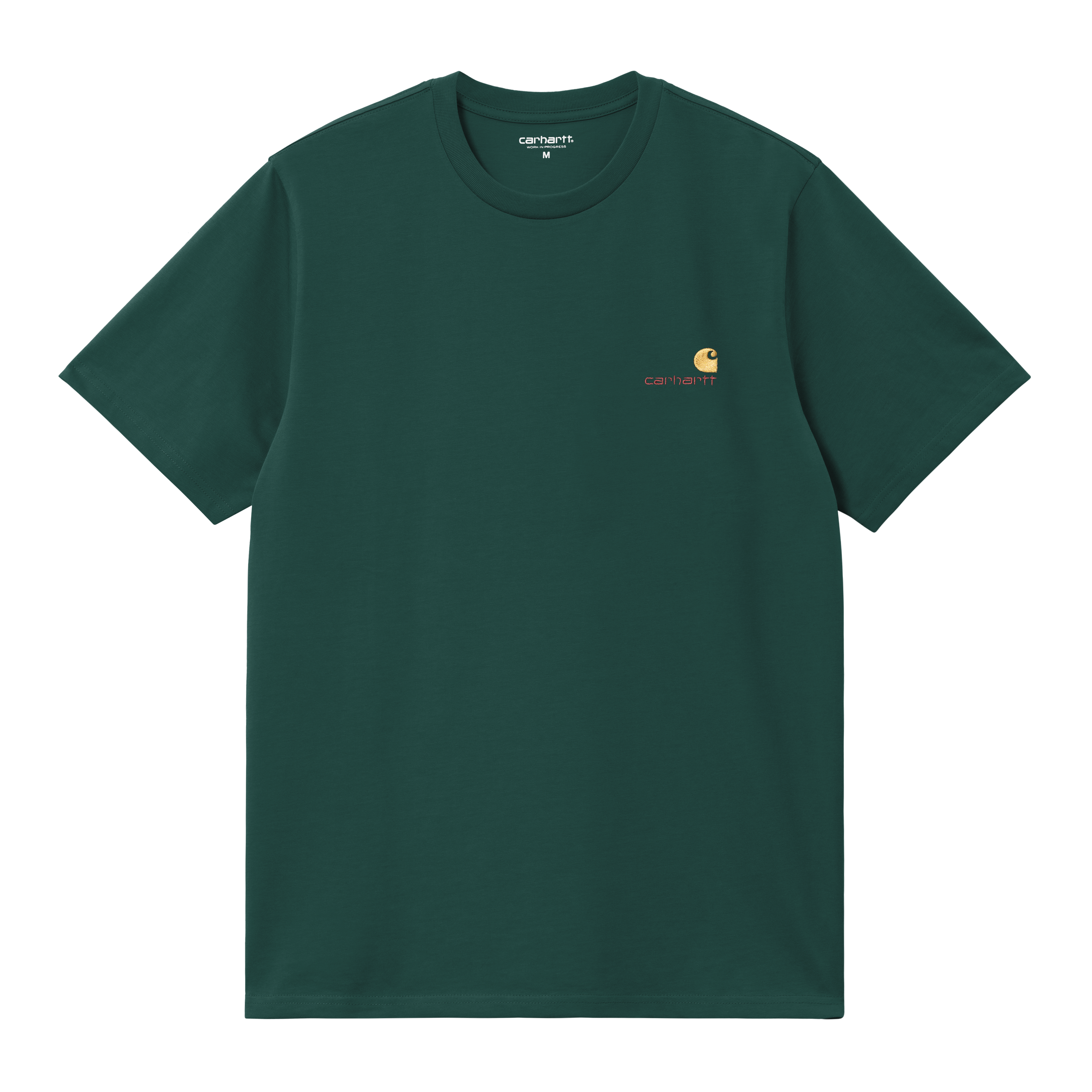 Carhartt WIP S/S American Script T-Shirt - Dark Fir