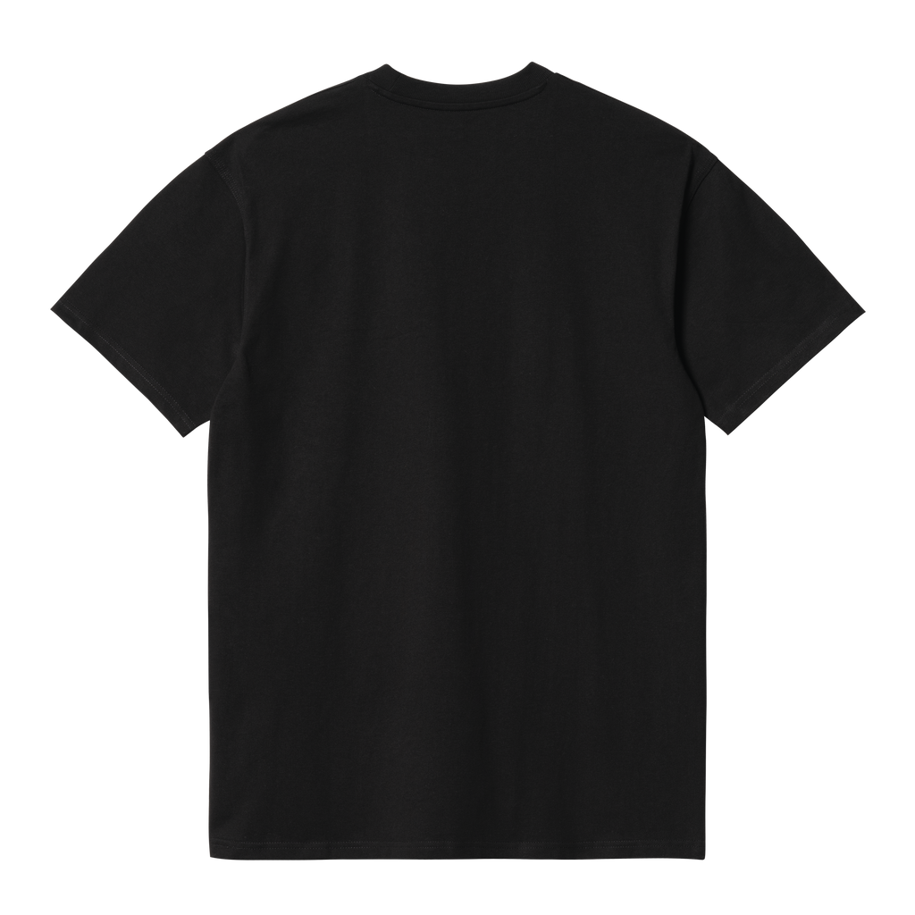 Carhartt WIP S/S American Script T-Shirt - Black