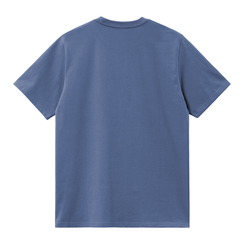 Carhartt WIP S/S American Script T-Shirt - Blue Iris