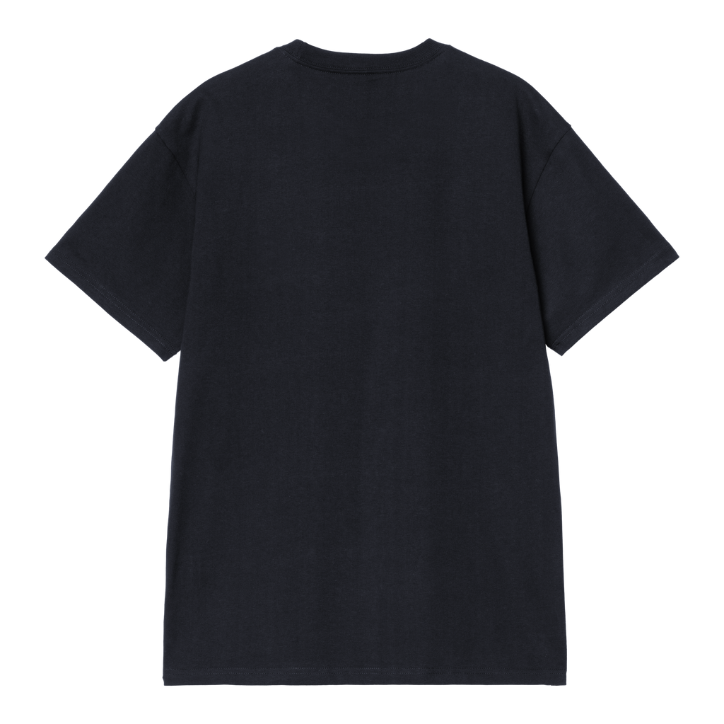 Carhartt WIP S/S Chase T-Shirt - Dark Navy / Gold