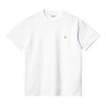 Carhartt WIP S/S Chase T-Shirt - White / Gold
