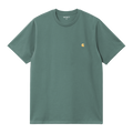 Carhartt WIP S/S Chase T-Shirt - Silver Pine / Gold