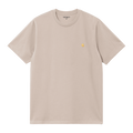 Carhartt WIP S/S Chase T-Shirt - Dusky Beige / Gold