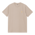 Carhartt WIP S/S Chase T-Shirt - Fleur De Sel / Gold