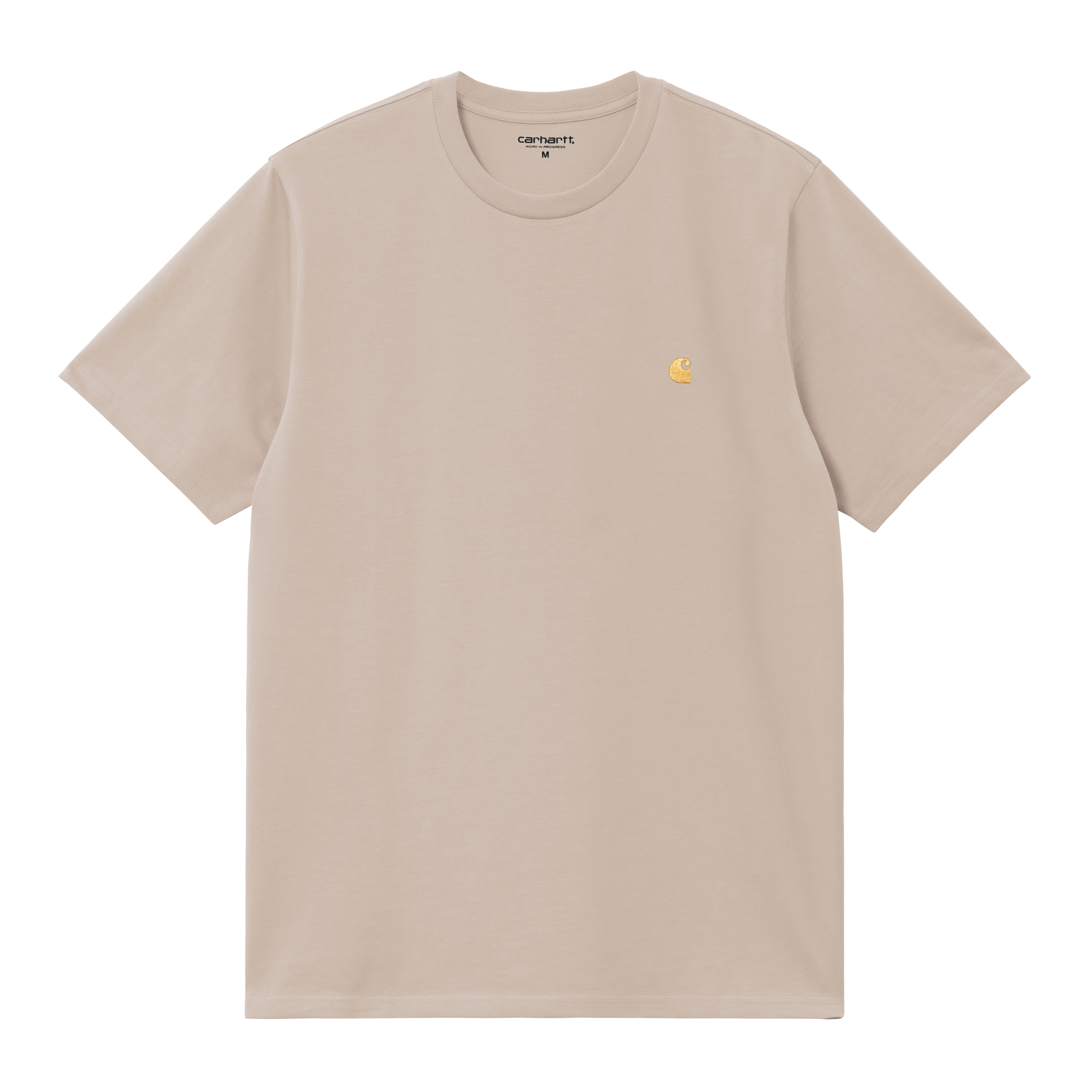 Carhartt WIP S/S Chase T-Shirt - Fleur De Sel / Gold