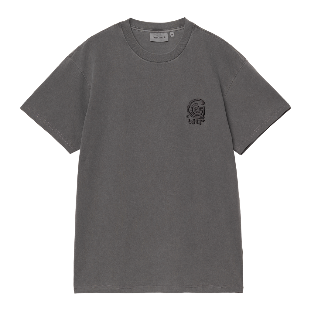 Carhartt WIP S/S Helix Redux T-Shirt - Black Garment Dyed