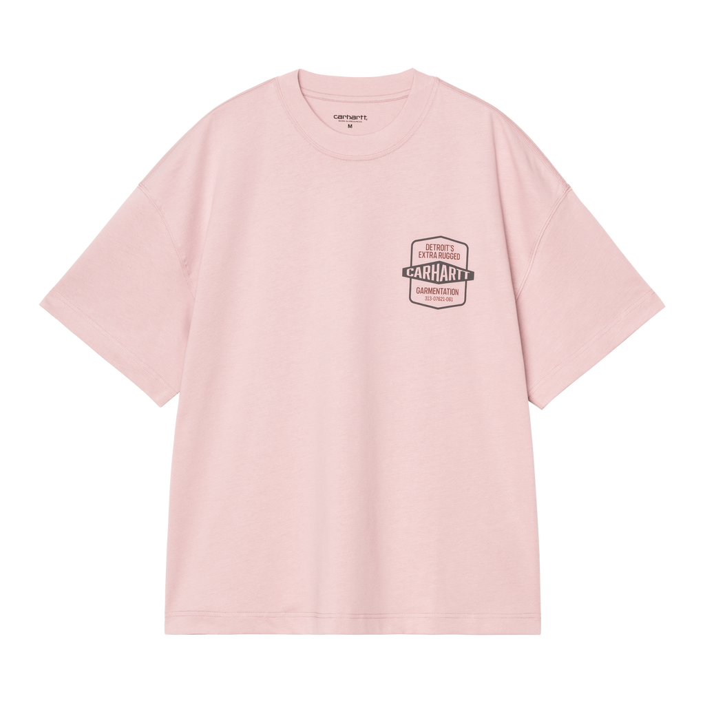 Carhartt WIP S/S Networks T-Shirt - Glassy Pink