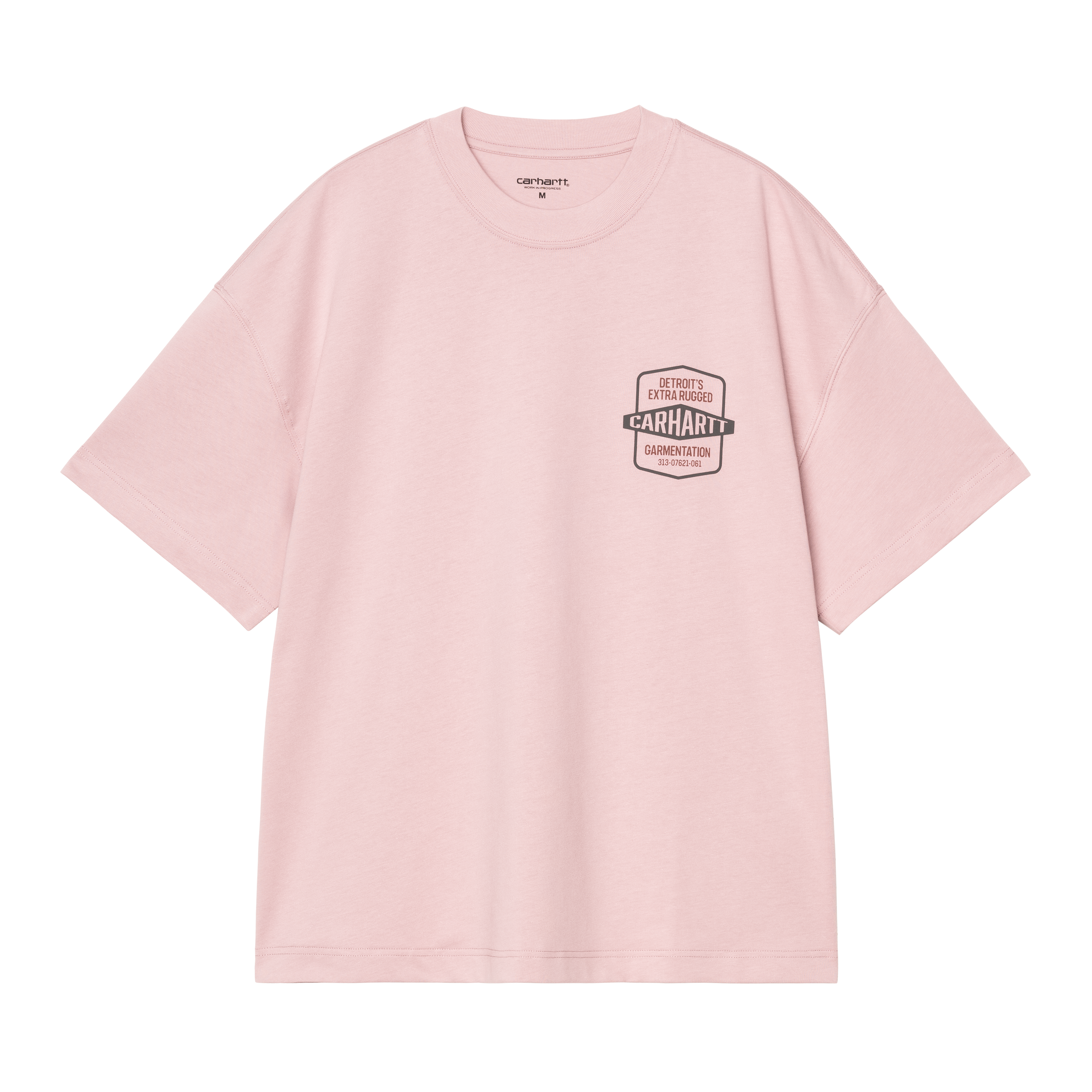 Carhartt WIP S/S Networks T-Shirt - Glassy Pink