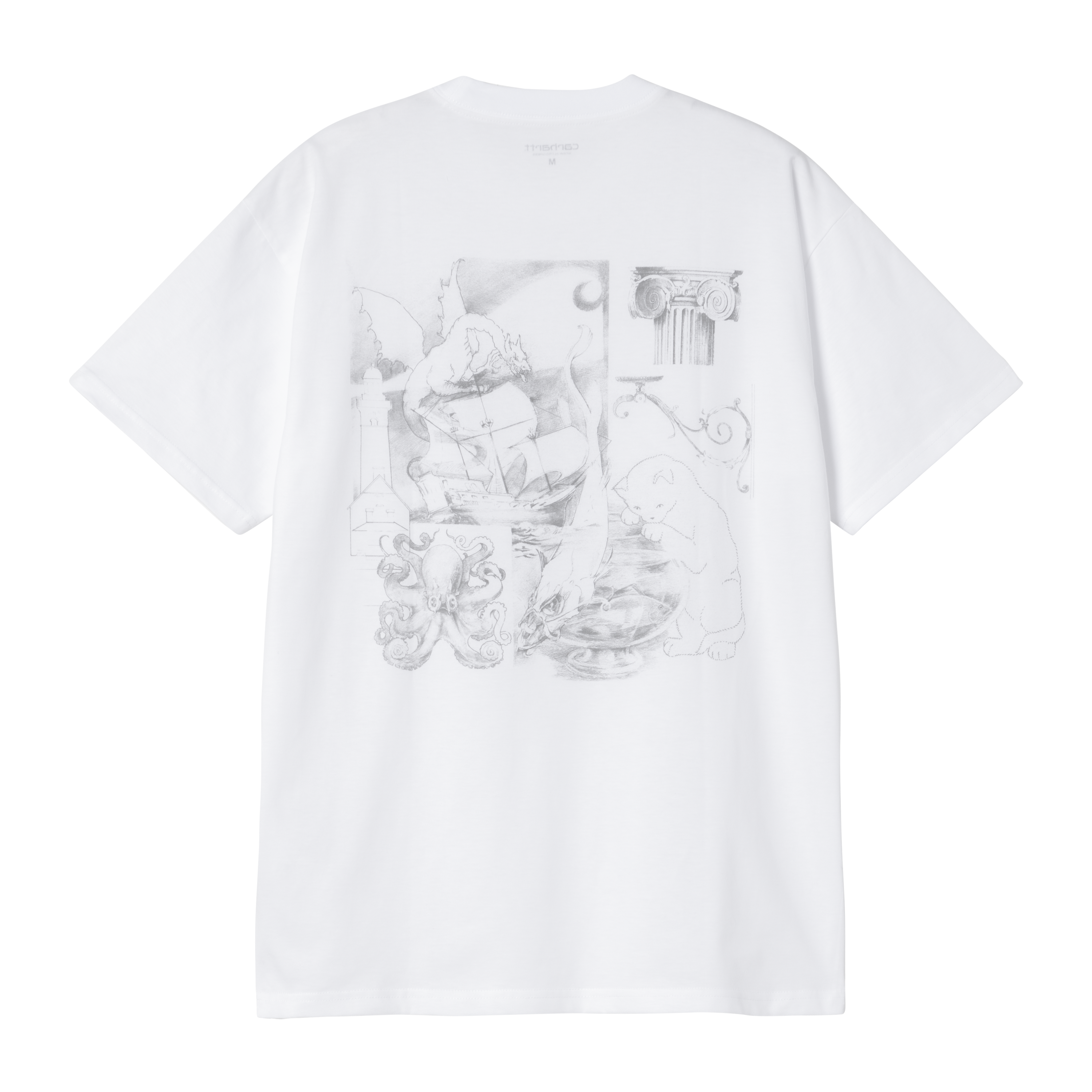 Carhartt WIP S/S Okniceok 02 T-Shirt - White