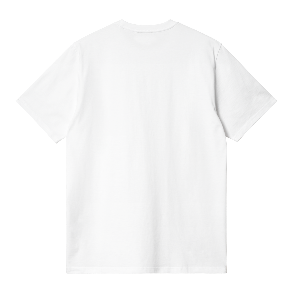 Carhartt WIP S/S Pocket Heart T-Shirt - White / Black