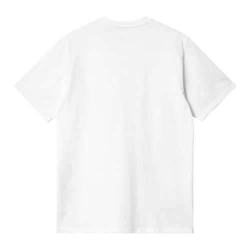 Carhartt WIP S/S Pocket Heart T-Shirt - White / Black