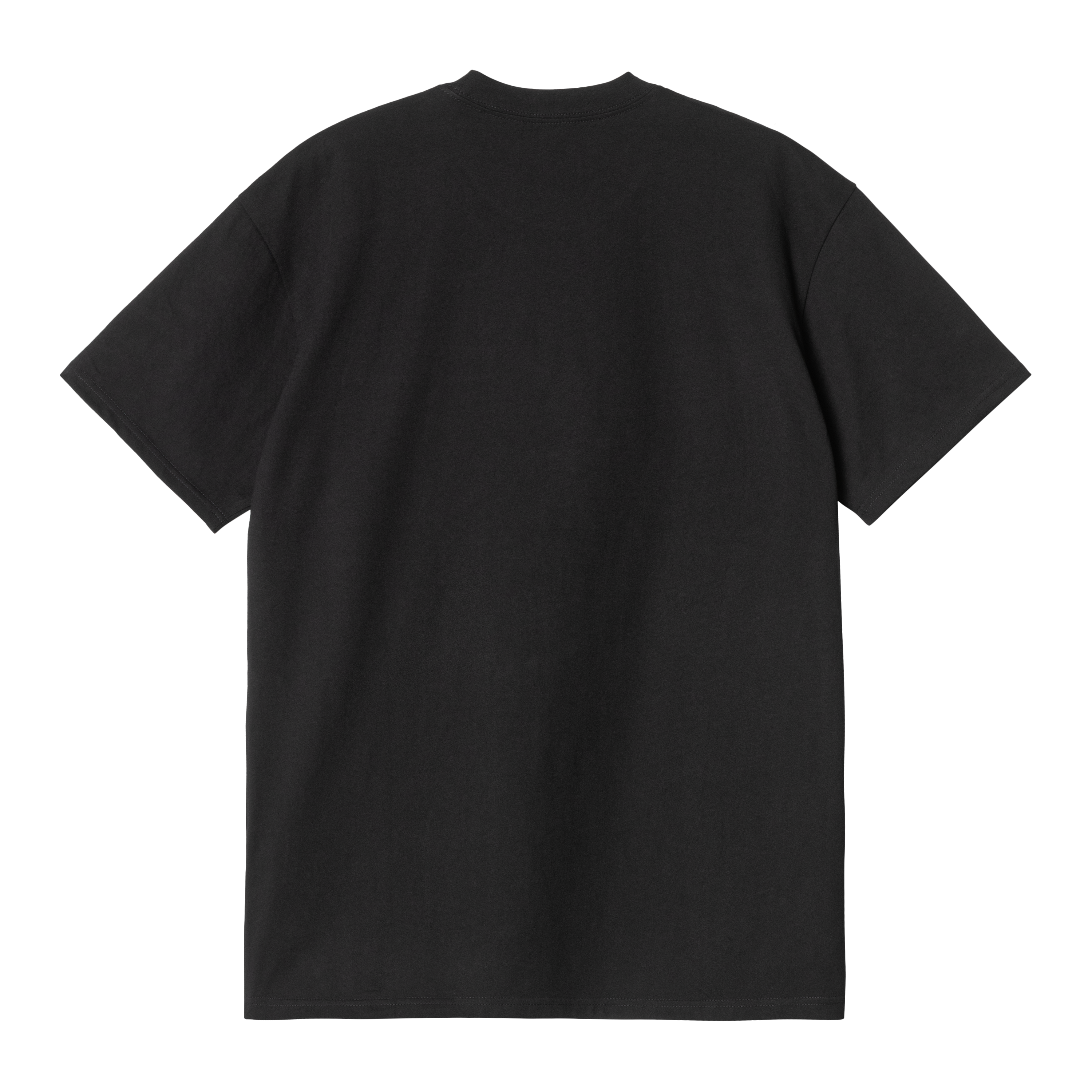 Carhartt WIP S/S Pocket Heart T-Shirt - Black / Red