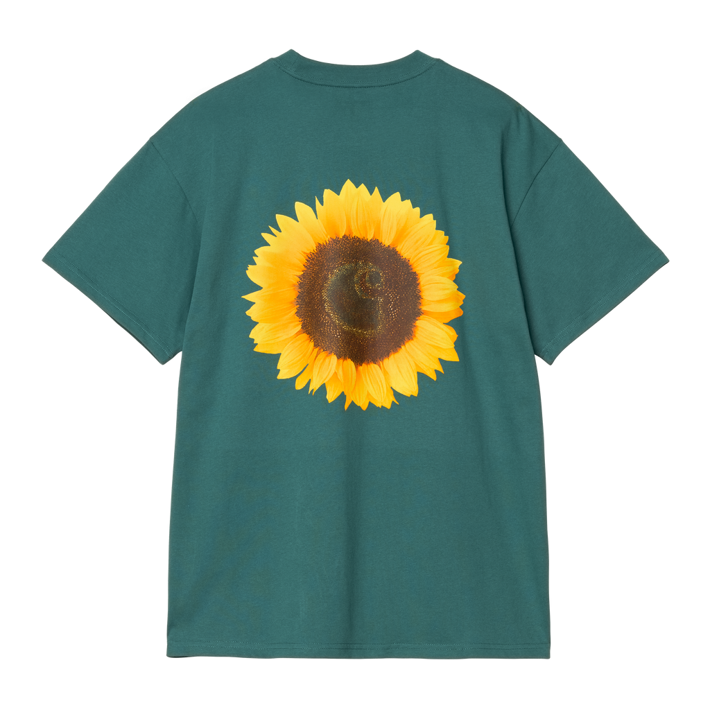 Carhartt WIP S/S Sunflower T-Shirt - Rainforest